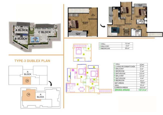 Apartments, Turkey, Alanya, Guller Pinari (004161) - pictures 22