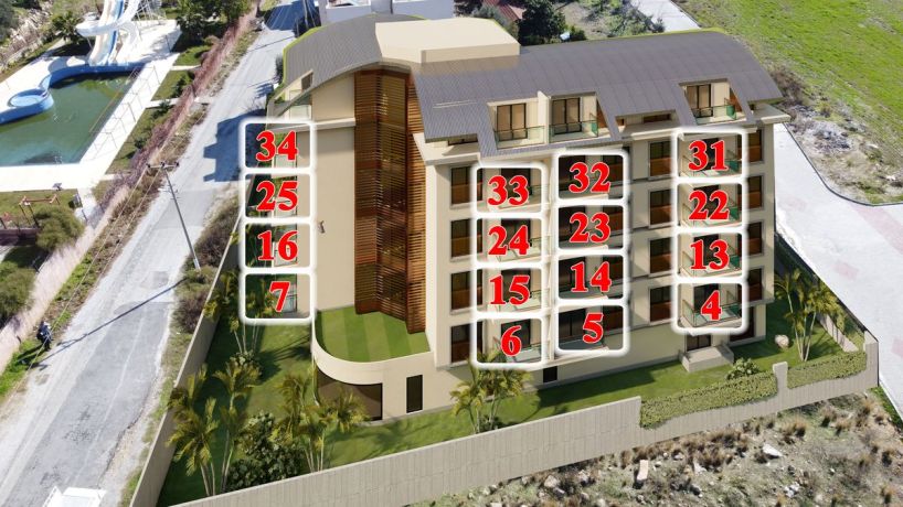 Apartments, Turkey, Alanya, Паяллар (002460) - pictures 21