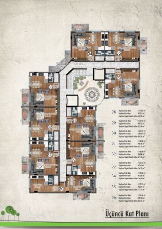 Apartments, Turkey, Alanya, Паяллар (002460) - pictures 28