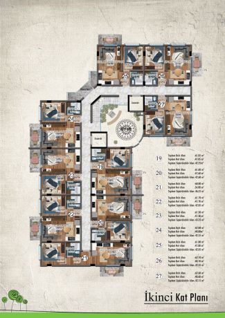 Apartments, Turkey, Alanya, Паяллар (002460) - pictures 24