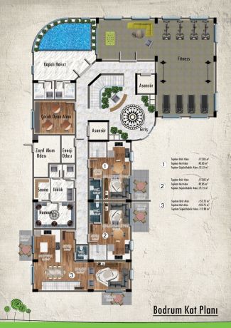 Apartments, Turkey, Alanya, Паяллар (002460) - pictures 23