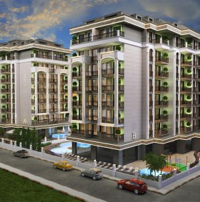 Роскошные квартиры в центре Алании (01005)