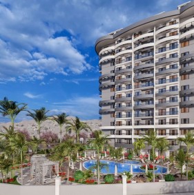 Квартиры в новом ЖК премиум-класса в центре Махмутлара (014458)