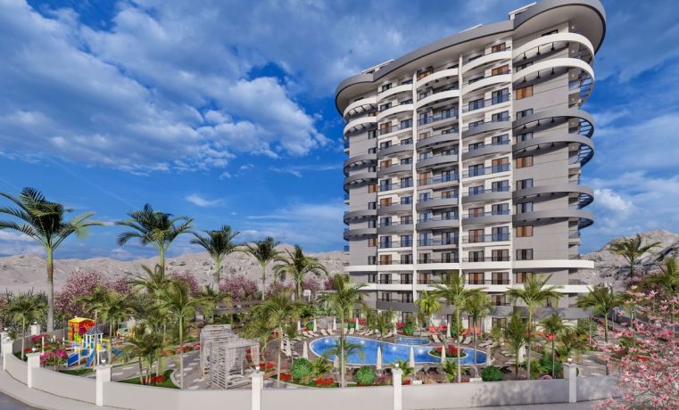 Квартиры, Турция, Алания, Махмутлар (014458) - фото 1