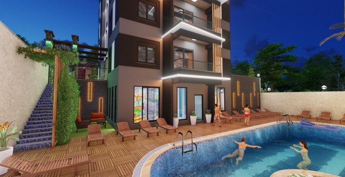 Apartments, Turkey, Alanya, Avsallar (001469) - pictures 1