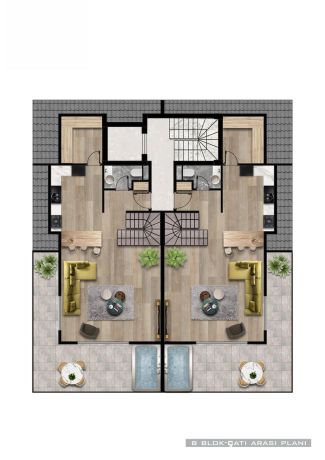 Квартиры, Турция, Алания, Каргыджак (009416) - фото 21