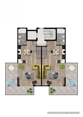 Квартиры, Турция, Алания, Каргыджак (009416) - фото 22