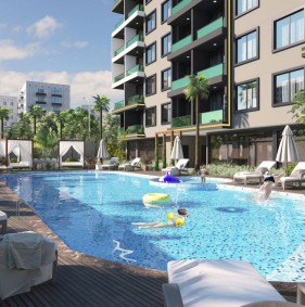 Нова резиденція, інвестиційний проект у районі Авсаллар (003470)