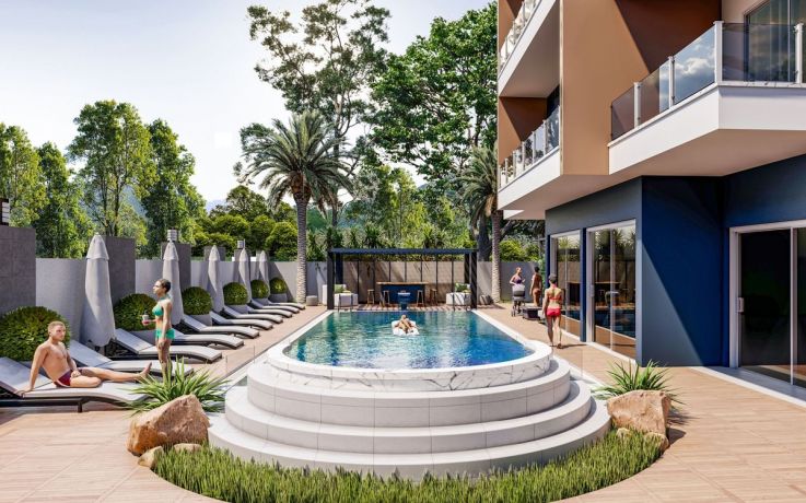 Квартиры, Турция, Алания, Авсаллар (006305) - фото 6