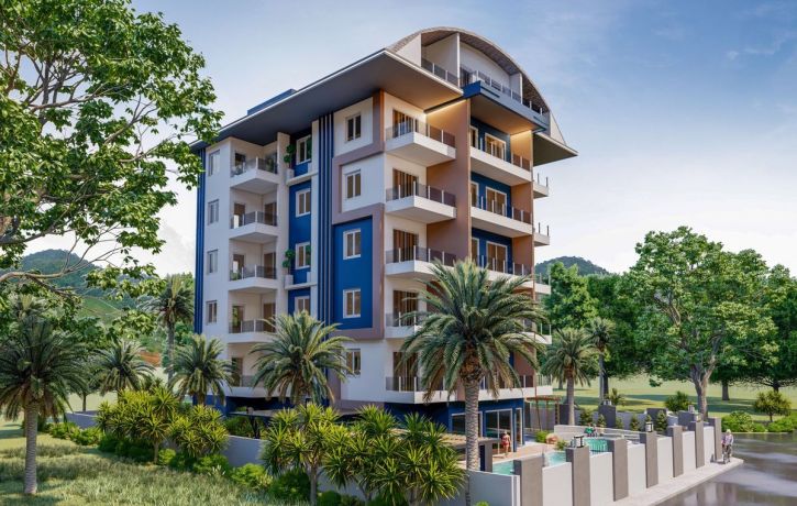 Квартиры, Турция, Алания, Авсаллар (006305) - фото 1