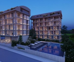 Apartments in the picturesque area of ​​Kargicak, Alanya (006291)