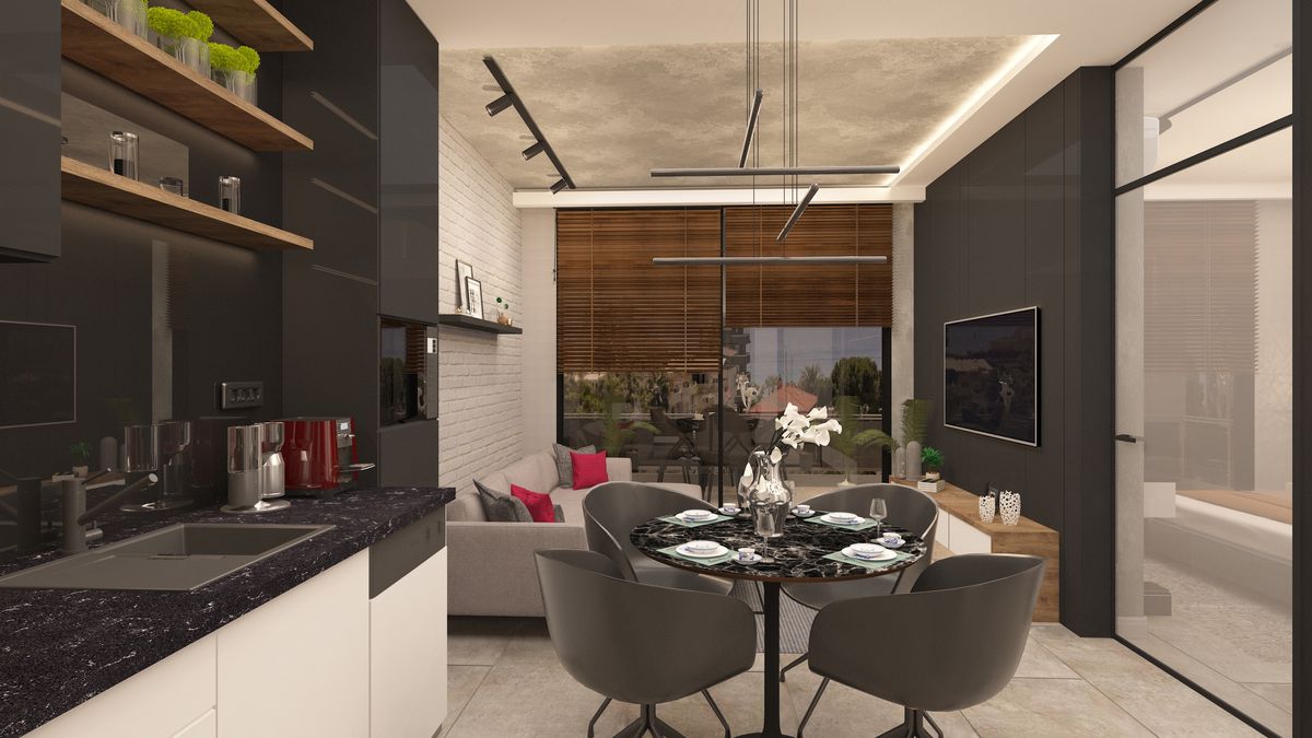 Новый жилой комплекс роскошных квартир в центре Алании (001463)