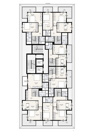 Квартиры, Турция, Алания (001463) - фото 23