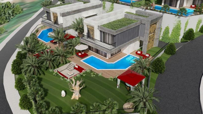 Виллы, Турция, Алания, Каргыджак (005248) - фото 2