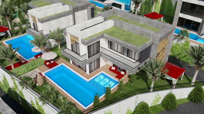 Виллы, Турция, Алания, Каргыджак (005248) - фото 9