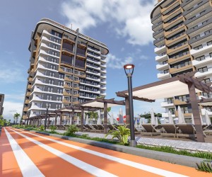 Apartments from a well-known developer in Mahmutlar, Alanya (003473)