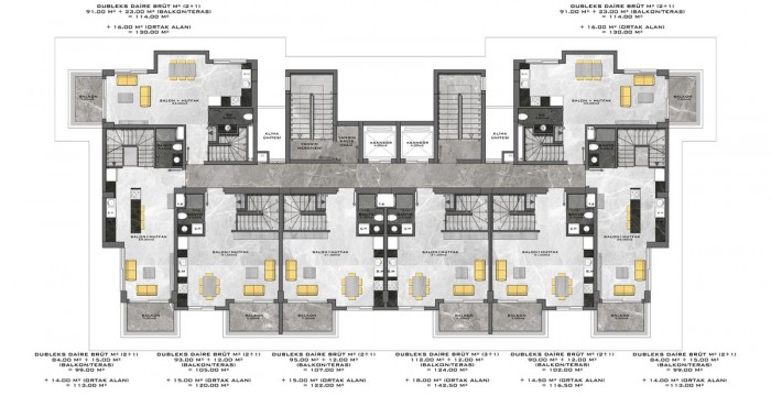 Apartments, Turkey, Alanya, Avsallar (008202) - pictures 12