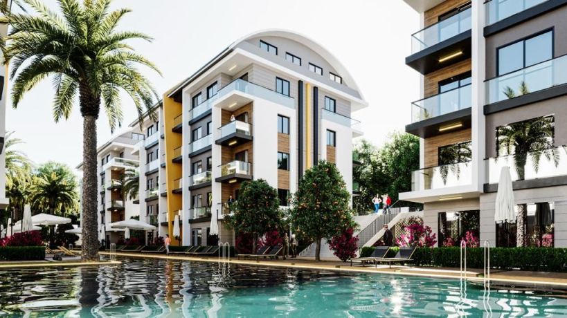 Квартиры, Турция, Алания, Окурджалар (002474) - фото 1