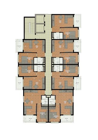 Квартиры, Турция, Алания, Окурджалар (002474) - фото 29