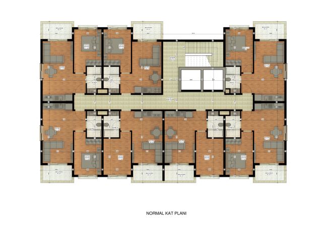 Квартиры, Турция, Алания, Окурджалар (002474) - фото 30