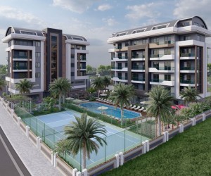 Apartments in a new residential complex from the developer, Alanya (001477)