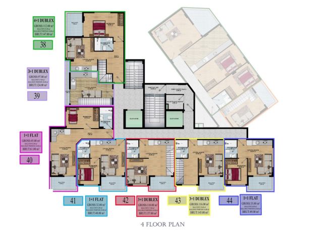 Квартиры, Турция, Алания, Махмутлар (002254) - фото 13