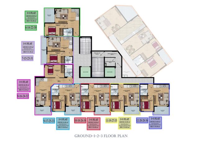 Квартиры, Турция, Алания, Махмутлар (002254) - фото 11