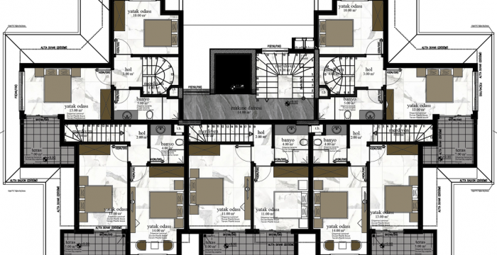 Apartments, Turkey, Alanya, Kargicak (005472) - pictures 12