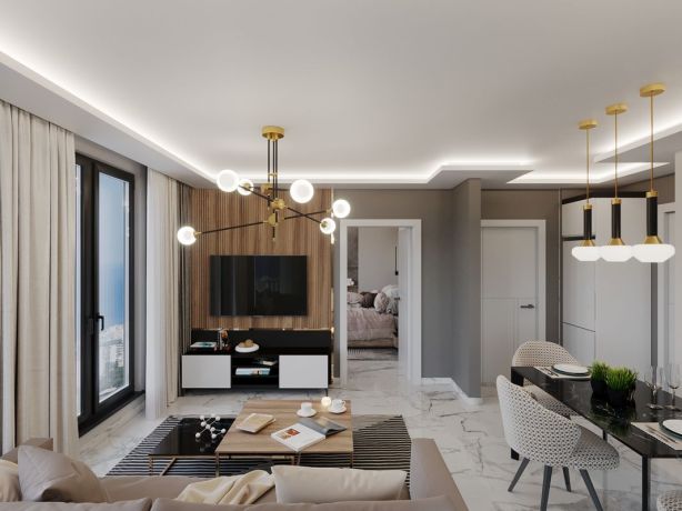 Квартири, Туреччина, Аланія, Махмутлар (001481) - фото 27