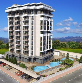 Квартиры в центре района Оба, от застройщика (01405)