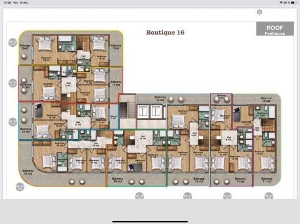 Квартиры, Турция, Алания, Каргыджак (00206) - фото 6