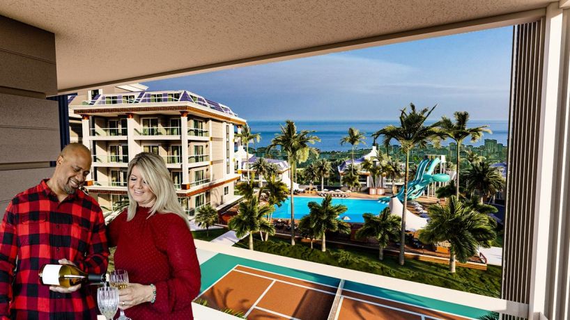 Квартири, Туреччина, Аланія, Махмутлар (007155) - фото 28