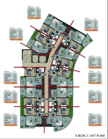 Квартиры, Турция, Алания, Оба (015459) - фото 79