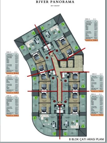 Квартиры, Турция, Алания, Оба (015459) - фото 71