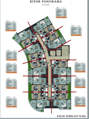Квартиры, Турция, Алания, Оба (015459) - фото 75