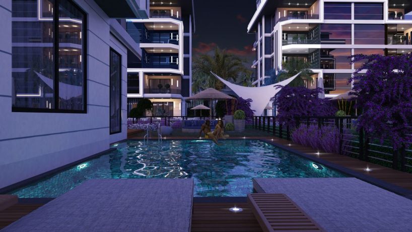 Квартиры, Турция, Алания, Оба (00120) - фото 1