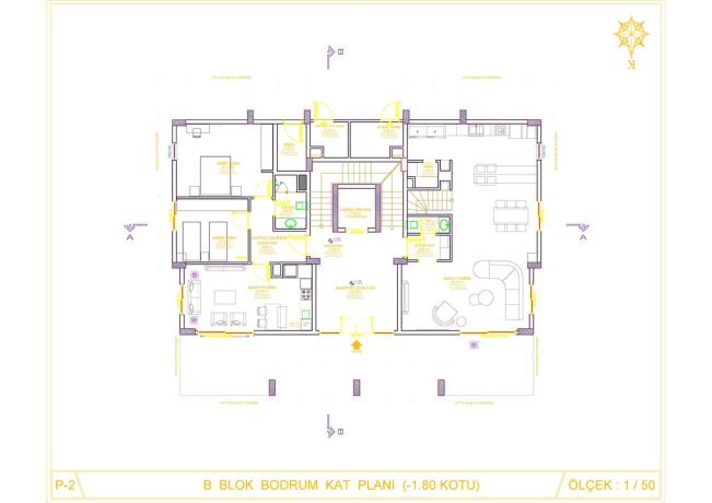 Квартиры, Турция, Алания, Оба (00120) - фото 70