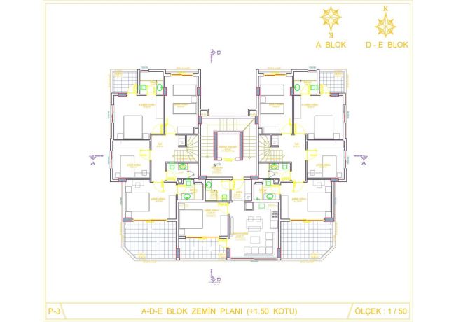 Квартиры, Турция, Алания, Оба (00120) - фото 71