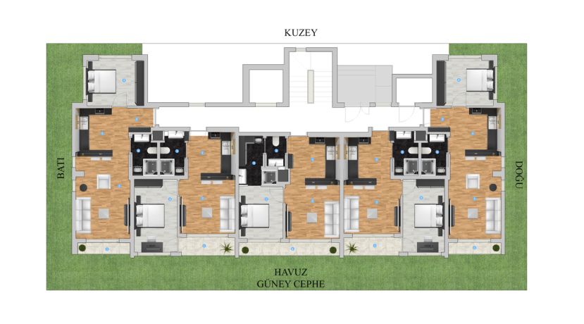 Квартиры, Турция, Алания, Газипаша (00119) - фото 17