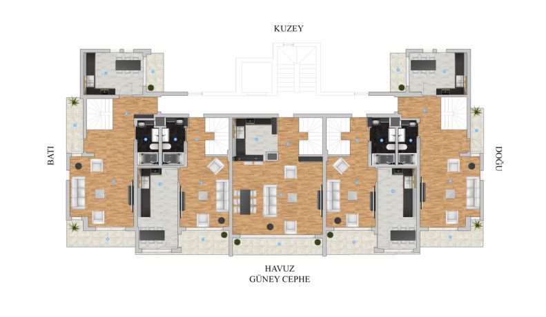 Квартиры, Турция, Алания, Газипаша (00119) - фото 25