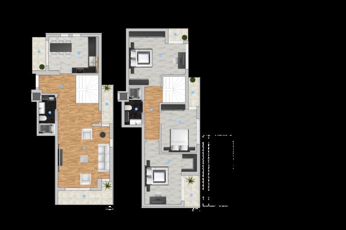 Квартиры, Турция, Алания, Газипаша (00119) - фото 26