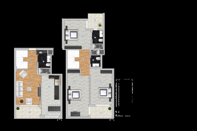 Квартиры, Турция, Алания, Газипаша (00119) - фото 27