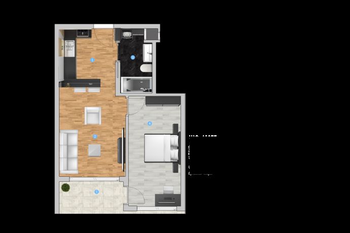 Квартиры, Турция, Алания, Газипаша (00119) - фото 32