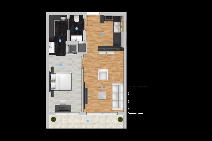 Квартиры, Турция, Алания, Газипаша (00119) - фото 33