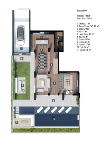 Виллы, Турция, Алания, Каргыджак (00133) - фото 26