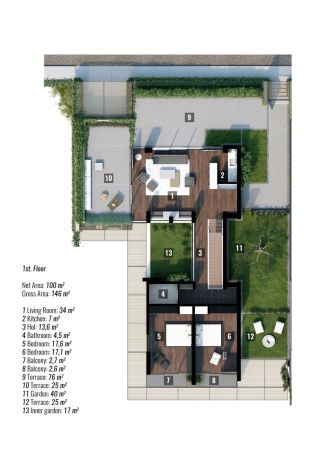 Виллы, Турция, Алания, Каргыджак (00133) - фото 27