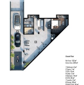 Просторная вилла в районе Каргыджак, Алания (00233)