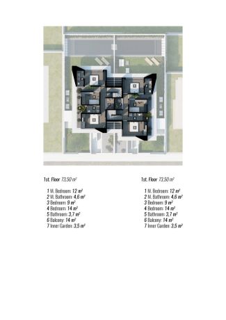 Таунхауси, Туреччина, Аланія, Каргиджак (00433) - фото 23