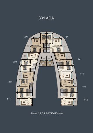 Квартиры, Турция, Алания, Авсаллар (00226) - фото 12