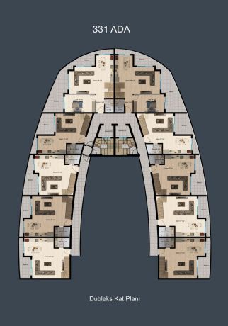 Квартиры, Турция, Алания, Авсаллар (00226) - фото 13